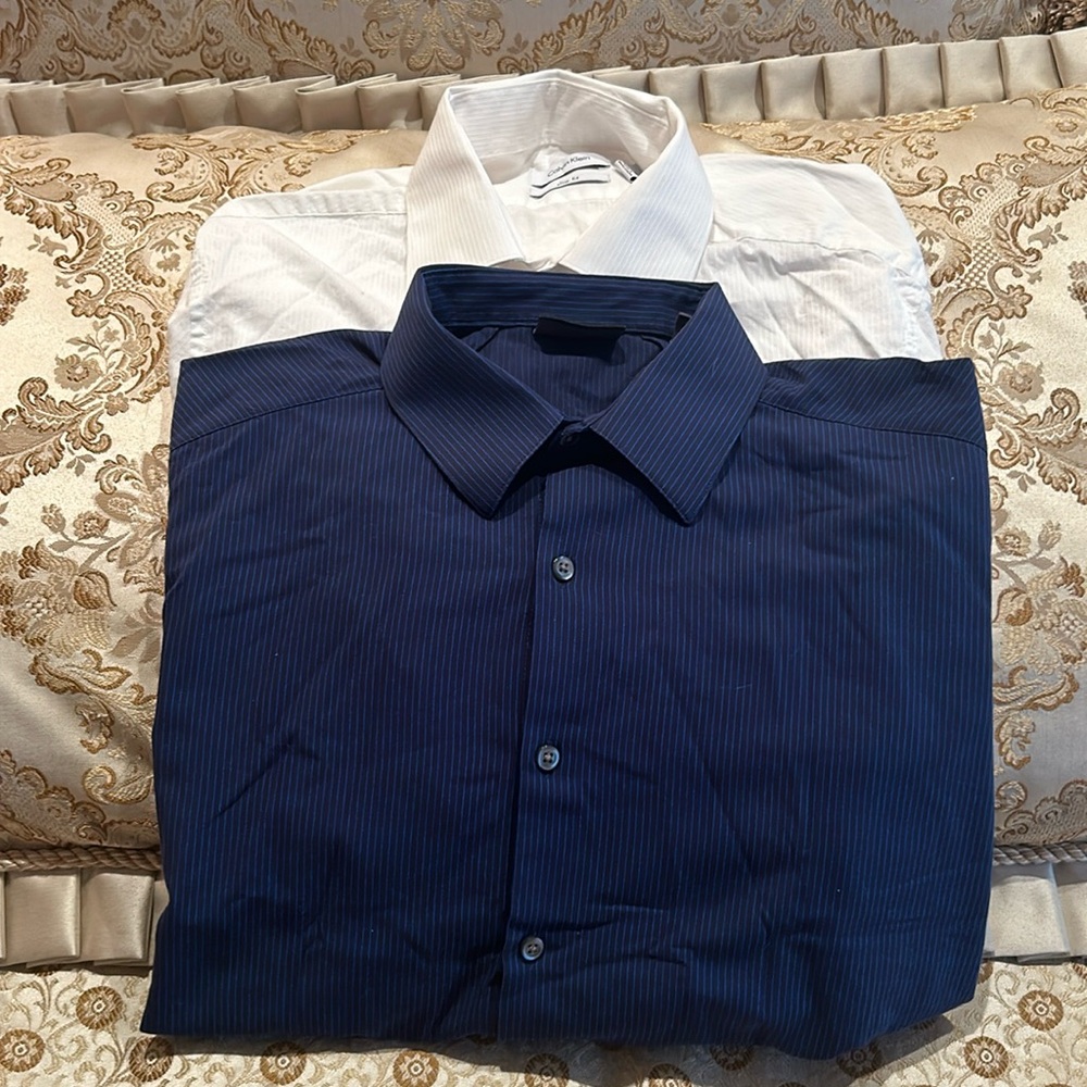 2 Mens Dress shirts